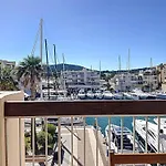 T3 Climatise Avec Garage Au Port De Bormes - Fr-1-610-107